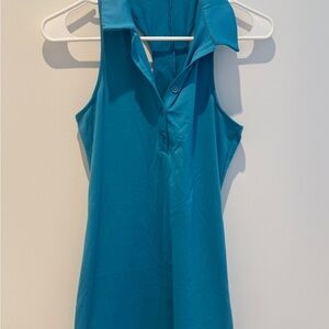 ALO Yoga Teal Sleeveless Tank Top